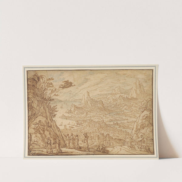 An Extensive Estuary Landscape with the Story of Mercury and Herse by Tobias Verhaecht