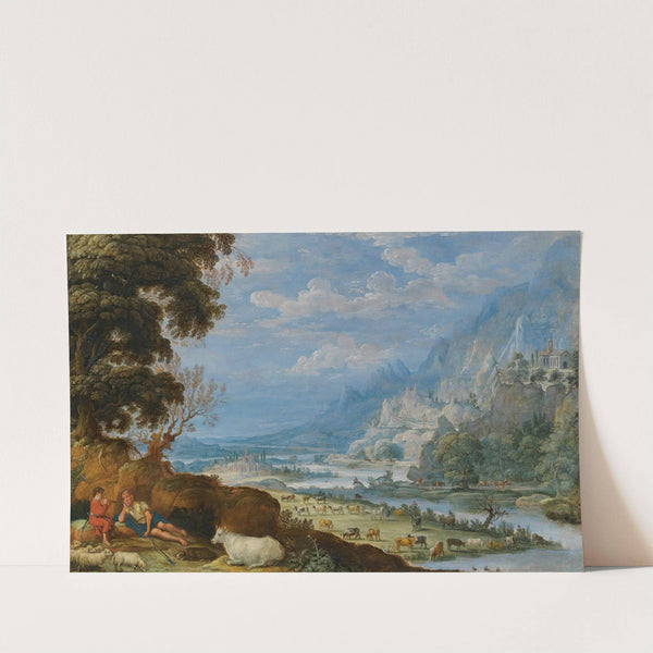 An Extensive River Landscape With Mercury And Argus by David Teniers The Elder