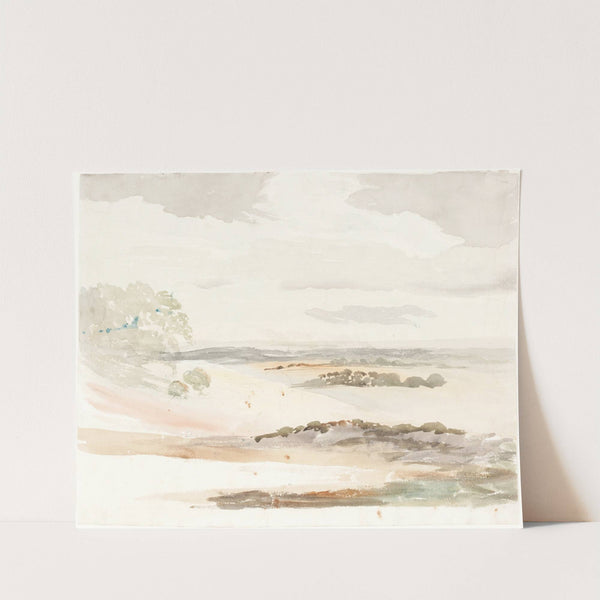 An Extensive View in Shropshire by Cornelius Varley