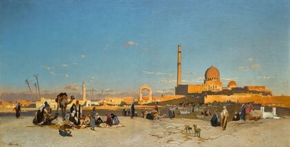 An extensive view of Cairo