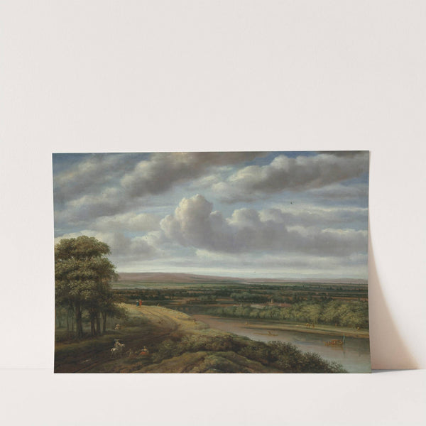An Extensive Wooded Landscape by Philips Koninck