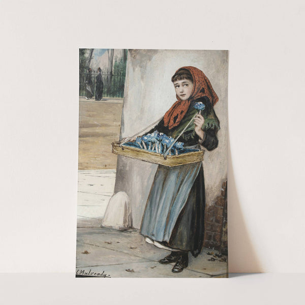 An Eye To An Expected Buyer by Augustus Edwin Mulready