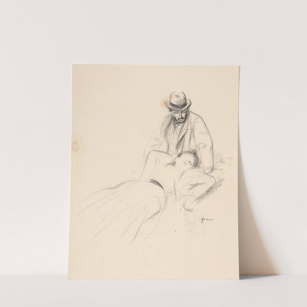 An Idyll (fourth quarter 1800s or first third 1900s) by Jean-Louis Forain