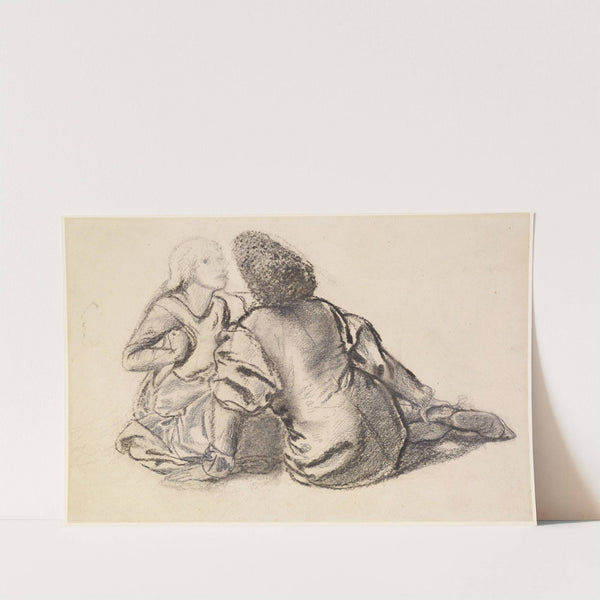 An Idyll - Study by Sir Edward Coley Burne-Jones