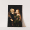 An ill-matched Pair by Lucas Cranach the Elder
