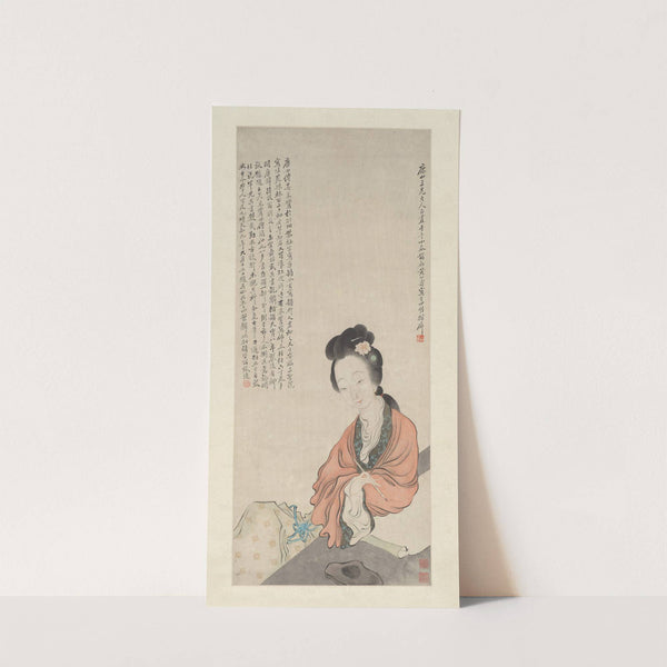 An Immortal Lady (1882) by Huang Shanshou