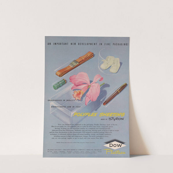 An Important New Development in Fine Packaging! (Circa 1947) by Dow Chemical Company