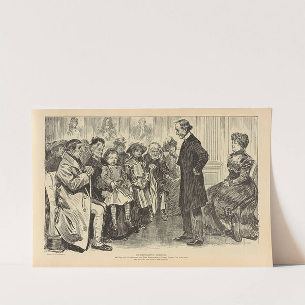 An impromptu address (1893-1900) by Charles Dana Gibson