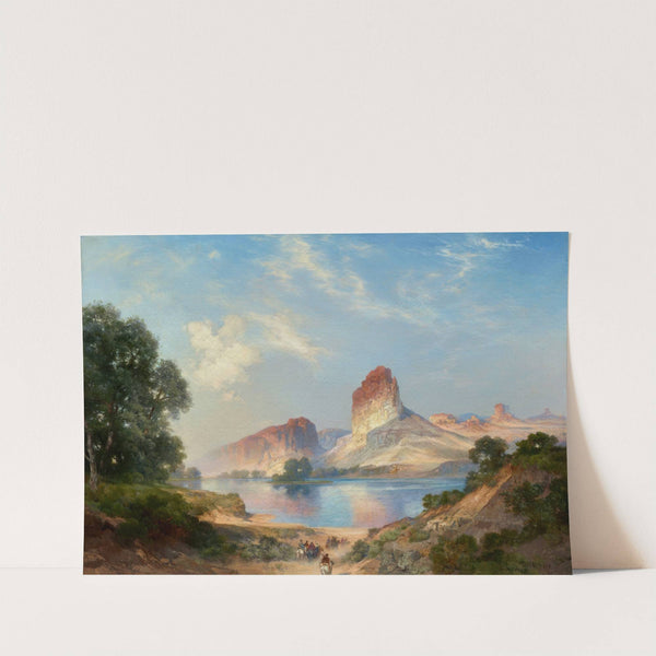 An Indian Paradise (Green River, Wyoming) by Thomas Moran
