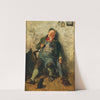 An Innkeeper with Puppies by Hugo Kauffmann