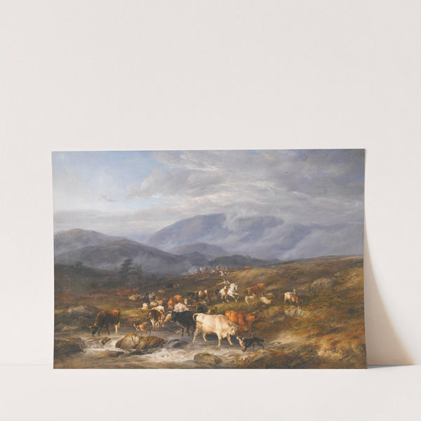 An Intercepted Raid, Ettrick Shepherd by Thomas Sidney Cooper
