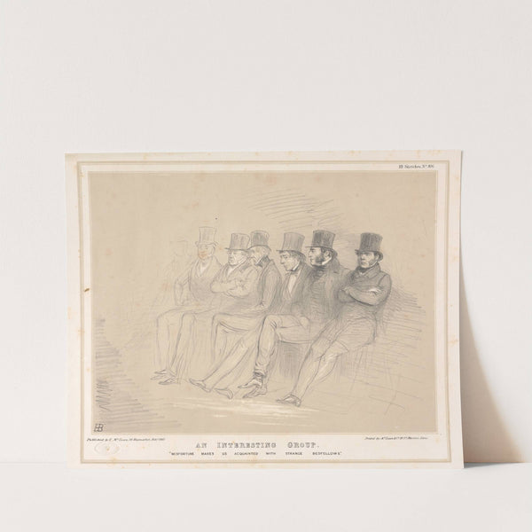 An Interesting Group: 'Misfortune Makes us Acquainted with Strange Bedfellows' by John Doyle