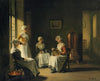 An Interior with Women Polishing Brass