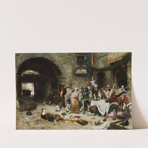 An Interrupted Banquet by Juan José Gárate Clavero