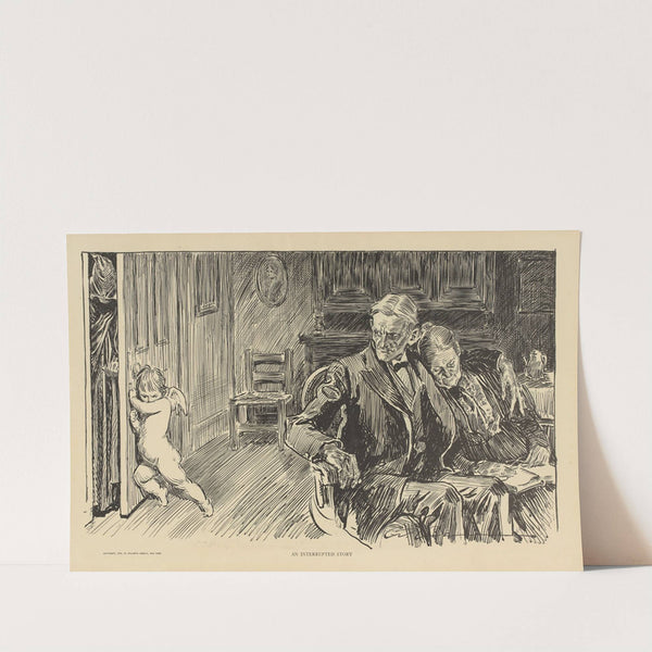 An interrupted story (1900-1905) by Charles Dana Gibson