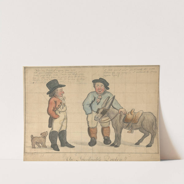 An Invaluable Donkey by George Moutard Woodward