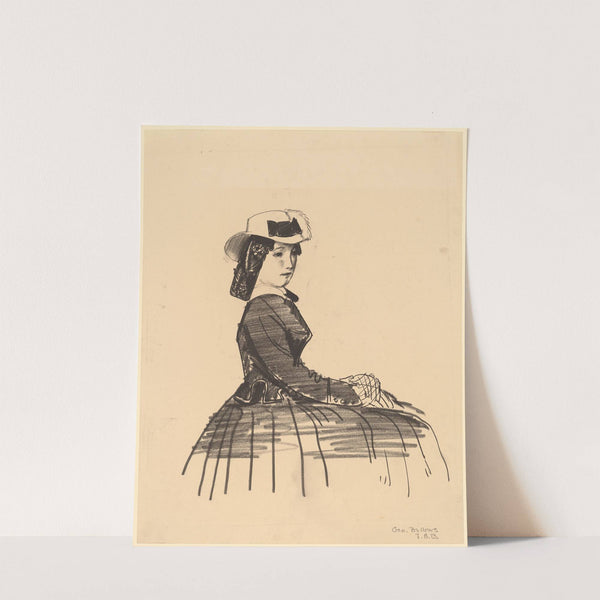 An Irish Girl by George Wesley Bellows