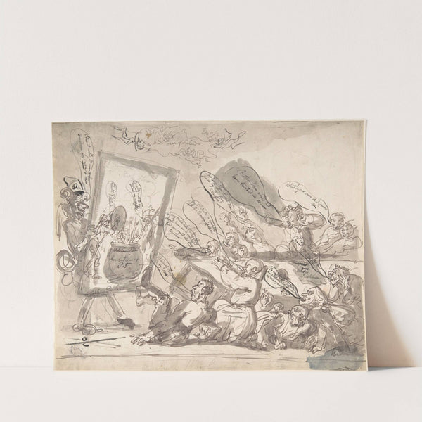 An Irish Howl by Thomas Rowlandson