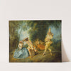 An Italian Comedy Scene by Nicolas Lancret