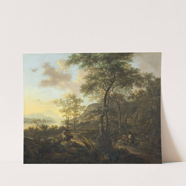 An Italianate Evening Landscape by Jan Both