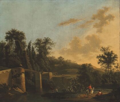 An Italianate landscape