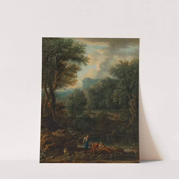 An Italianate landscape by John Wootton