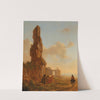 An Italianate Landscape With Ruins by Jan Both