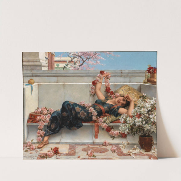 An Odalisque by Emile Eisman-Semenowsky