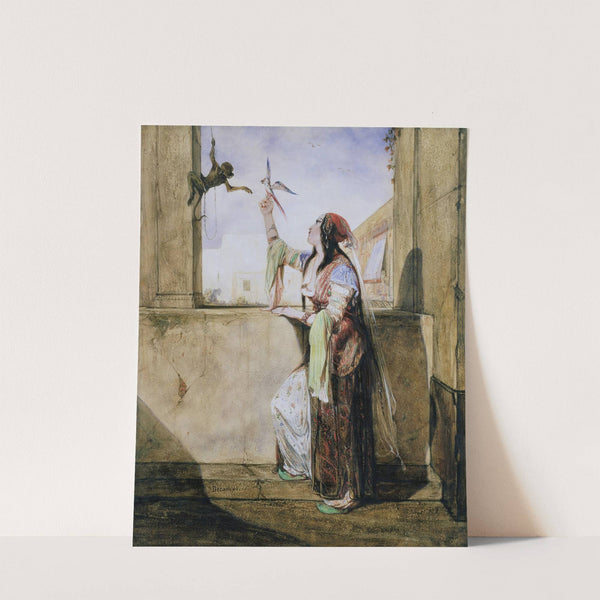 An Odalisque (c. 1830 - 1832) by Alexandre-Gabriel Decamps