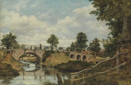 An Old Bridge at Hendon, Middlesex
