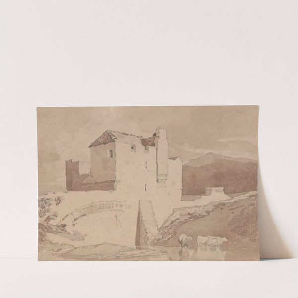 An Old Building (ca. 1824) by John Sell Cotman