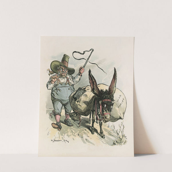 An old fable brought up to date (1893) by Udo Keppler