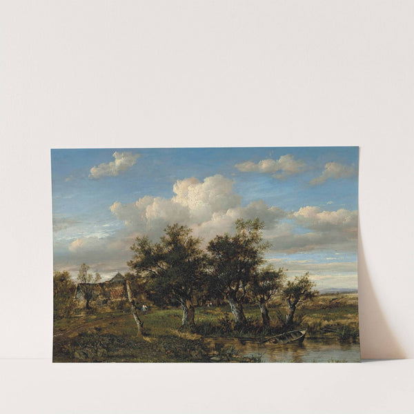 An Old Farmstead, Near St Albans by Patrick Nasmyth