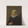 An Old Lady (1628) by Frans Hals