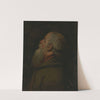An old Man by Charles-François Hutin