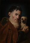 An Old Man with a Dog