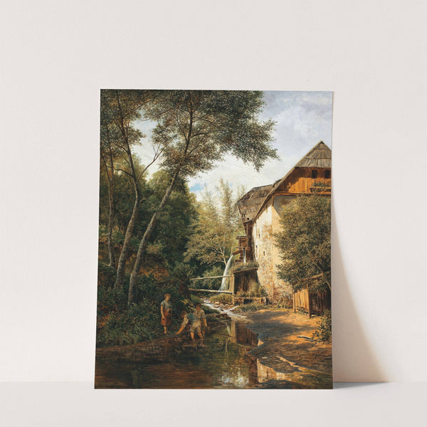 An Old Mill above Pörtschach (1881) by Alfred Zoff