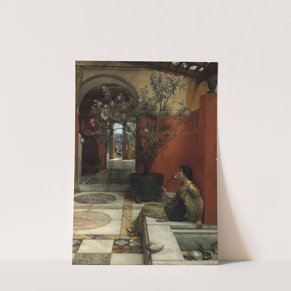 An Oleander by Lawrence Alma-Tadema