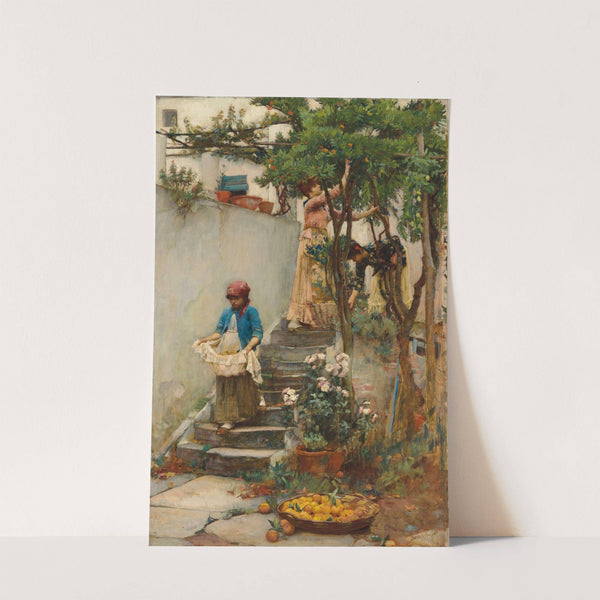 An Orange Garden by John William Waterhouse