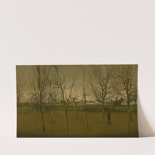 An Orchard in Winter (1907) by Valerius De Saedeleer