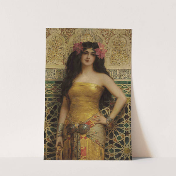 An Oriental Beauty by Charles Dubreuil