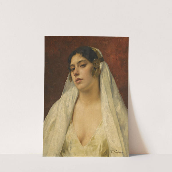 An Oriental Beauty by Franz Xaver Kosler