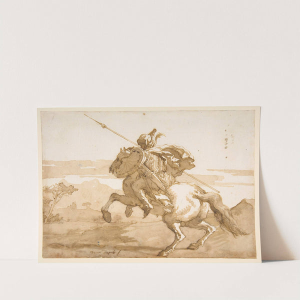 An Oriental Horseman (1727–1804) by Giovanni Domenico Tiepolo