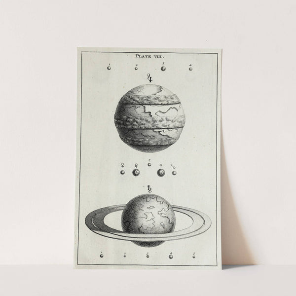 An original theory or new hypothesis of the universe, Plate VIII (1750) by Thomas Wright