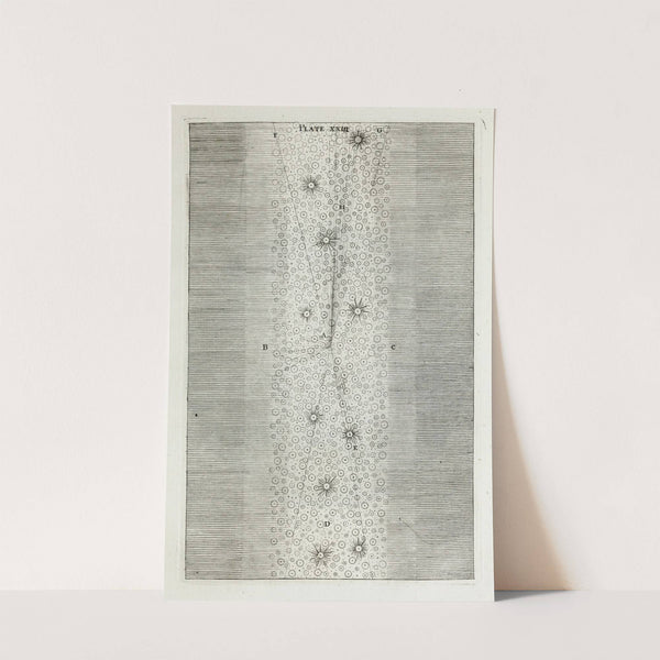 An original theory or new hypothesis of the universe, Plate XXIII (1750) by Thomas Wright