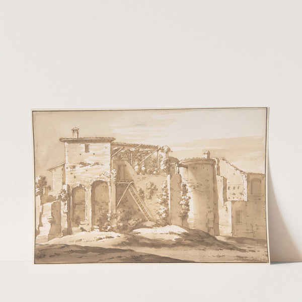 An Osteria in the Campagna by Jacob van der Ulft