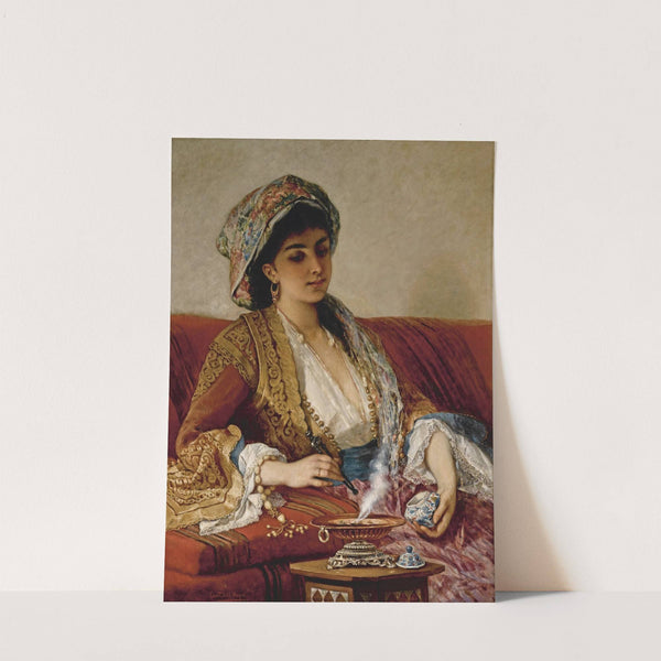 An Ottoman Beauty by Cesare Dell'acqua