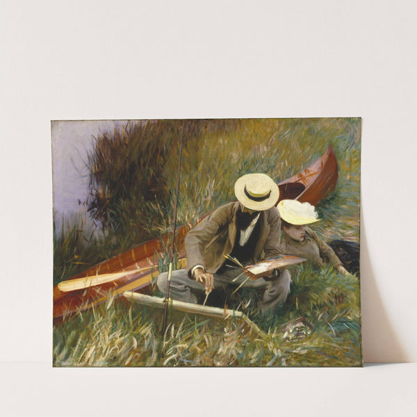 An Out of Doors Study (1889) by John Singer Sargent