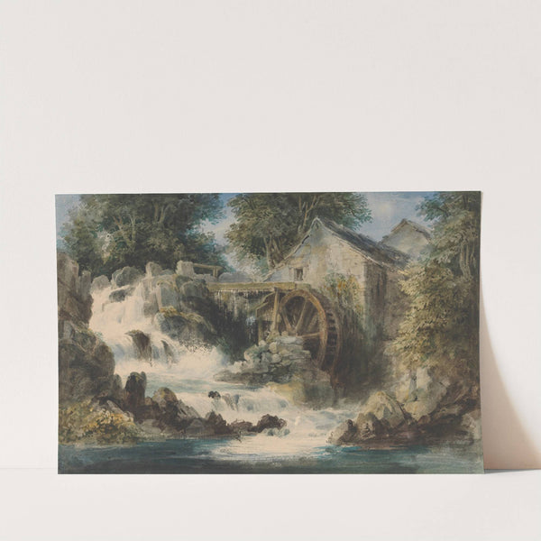 An Overshot Mill by Andrew Nicholl