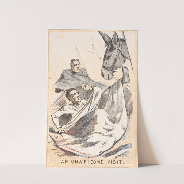 An Unwelcome Visit (1864) by Winslow Homer